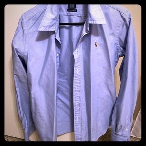 women’s oxford button up *super slim fit*